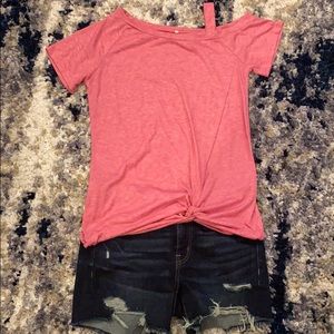 Women’s Cold Shoulder Shirt